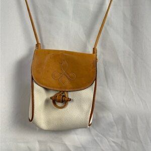 Vtg Ann Taylor Crossbody bag Genuine Leather